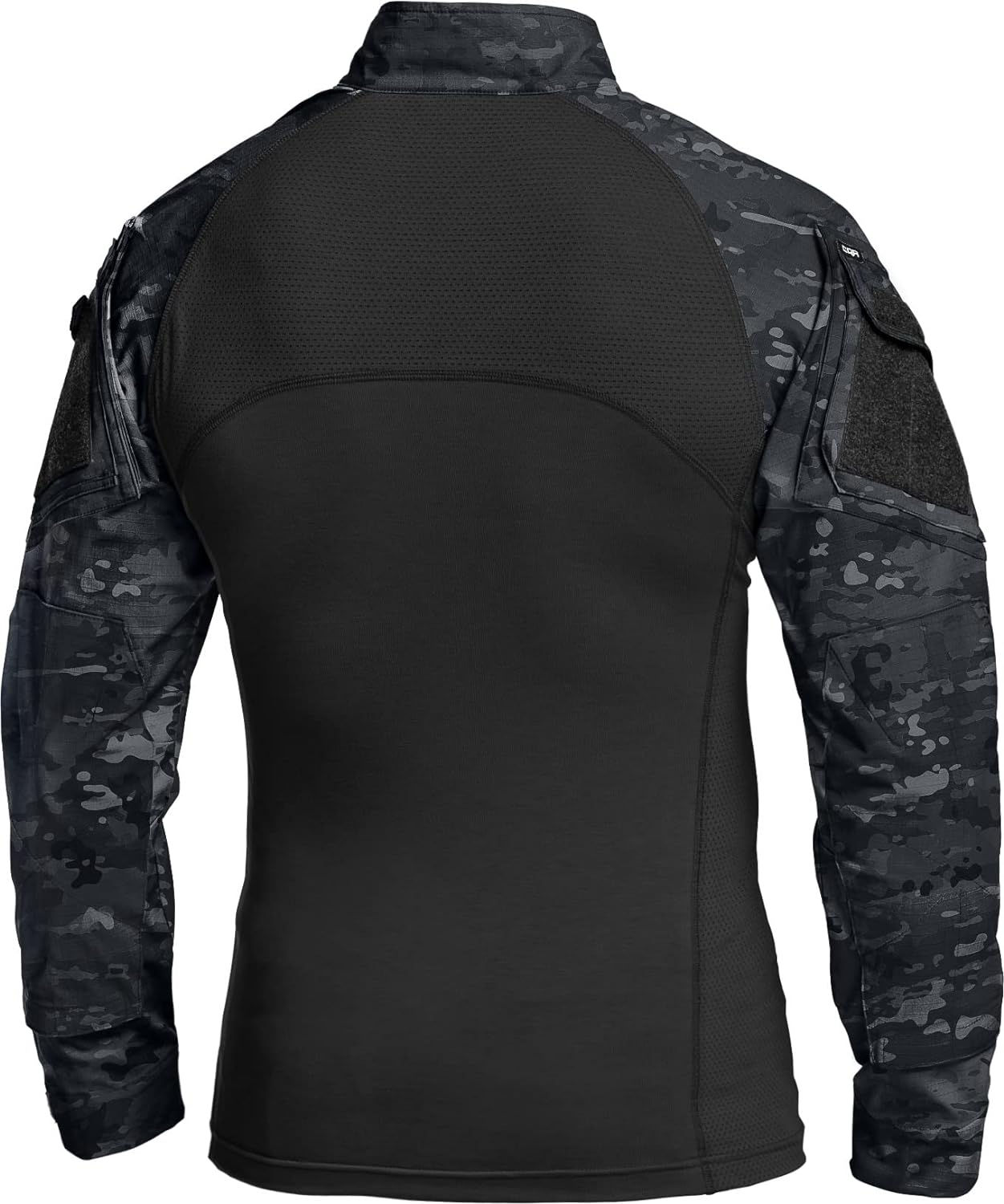 CQR Men’s Combat Shirt Tactical 1/4 Zip Long Sleeve Military BDU Shirts ...